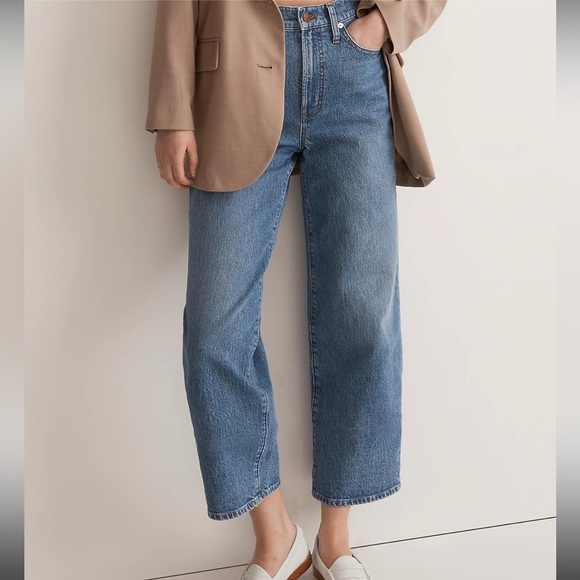 Madewell The Perfect Vintage Wide-Leg Crop Jean - Picture 3 of 8